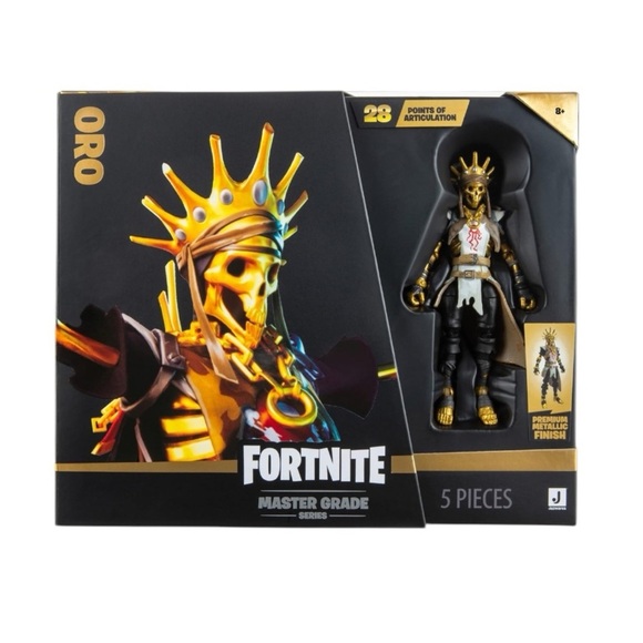 Fortnite Oro Action Figure 5 Piece Master Grade Series - Picture 1 of 5